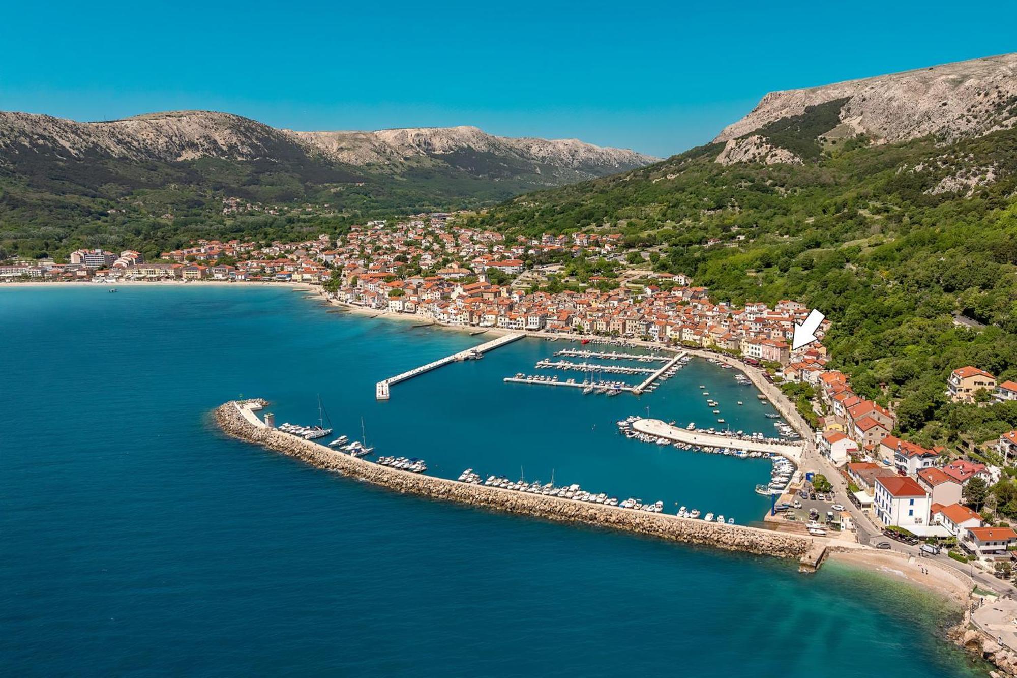 Apartment Porto With Terrace Baska  Exterior photo