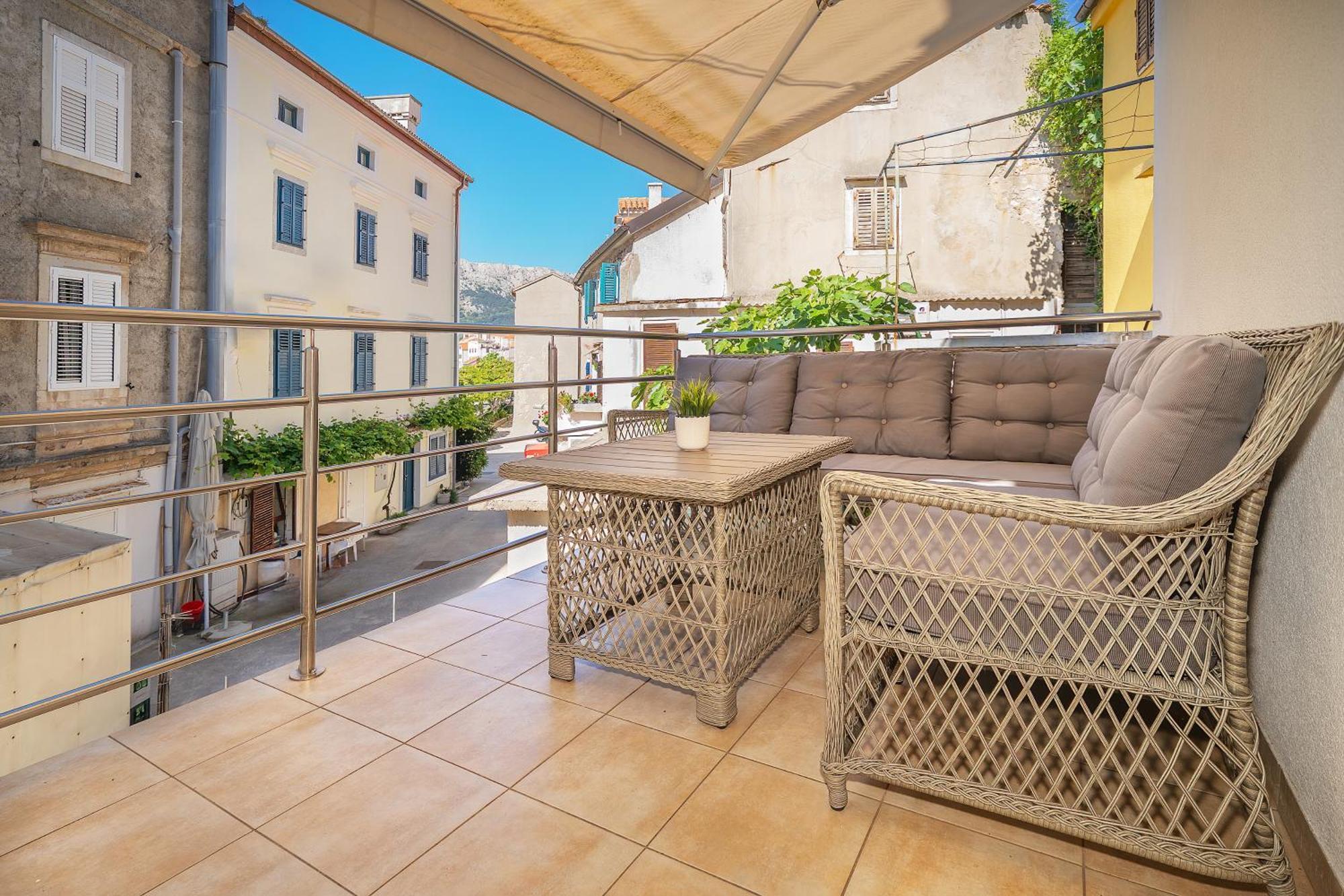 Apartment Porto With Terrace Baska  Exterior photo